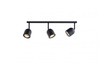 Lampa sufitowa SPARK 3 kolor Czarny (50944302) - KASPA