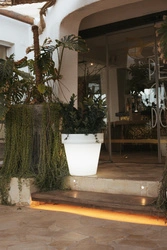 MAGNOLIA 80 CABLE DONICZKA Z PODŚWIETLENIEM BIAŁA (3166) - New Garden