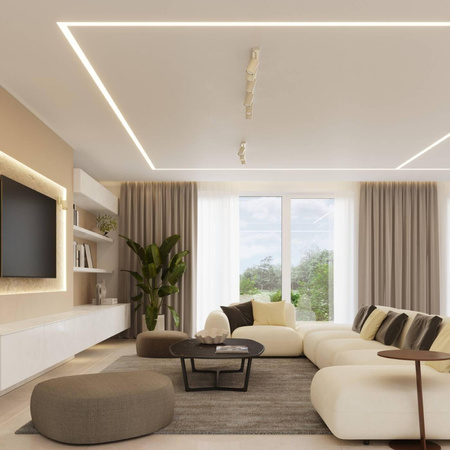 Plafon RING 3L beżowy (SL.1496) - Sollux Lighting