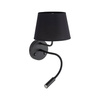 MAJA BLACK KINKIET (10081) - TK Lighting