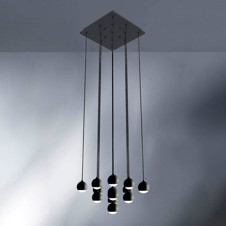 Lampa Wisząca SHALLOW Kol. Czarny 3000K (0054.32.NE) - Vivida