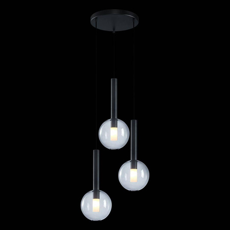 Lampa wisząca NIKO BLACK 3 (ML0333) - Milagro