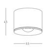 CEILING SPOT LED 8W WHITE (S134 Zambelis) - Zambelis