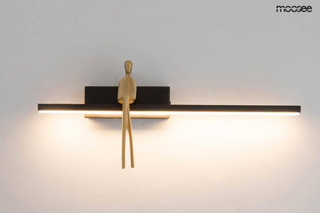 MOOSEE lampa ścienna BOY czarna (MSE1501100459) - Moosee