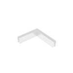 CEILING CORNER CONNECTOR HORIZONTAL WHITE (2082W-C2 Zambelis) - Zambelis