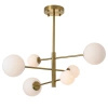 Lampa Sufitowa Bolti 6xG9 złota  (PLC0103-GD) - Yaskr