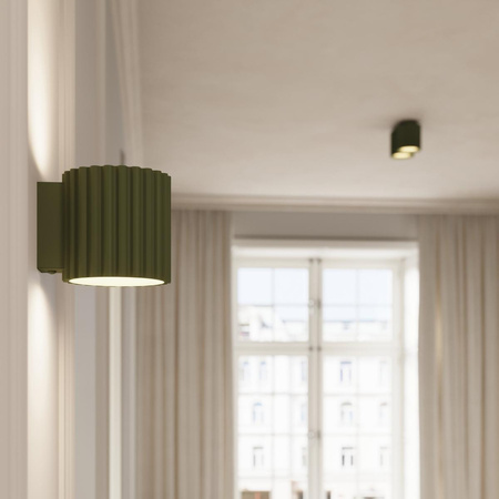 Plafon AURA 2 zielony oliwkowy GU10 (SL.1795) - Sollux Lighting