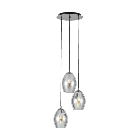 Lampa wisząca ESTANYS nikiel (39565) - EGLO
