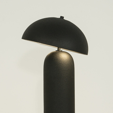 TABLE LIGHT 2XE27 MAX 40W CERAMIC BLACK (23006 Zambelis) - Zambelis