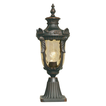 Lampa zewnętrzna, stojąca PHILADELPHIA kol. STARY BRĄZ (PH3/M OB) - Elstead Lighting