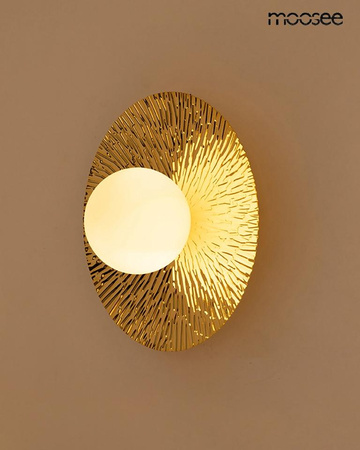 MOOSEE lampa ścienna SOUL 30 złota (MSE1501100574) - Moosee