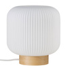 Lampa stołowa MILFORD Nordlux E27 40W Szkło Naturalny