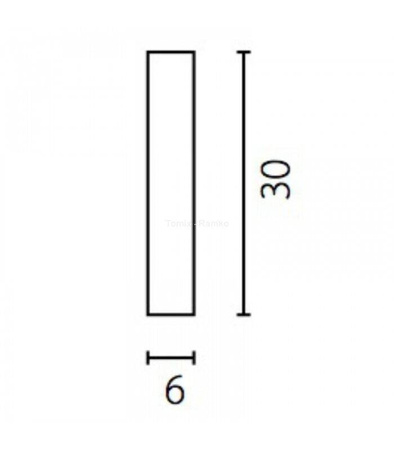 Plafon Piano 30 czarny (67730) Ramko