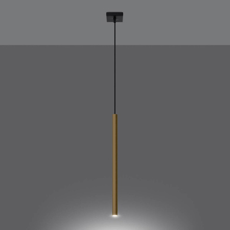 Lampa Wisząca PASTELO 1 złoty połysk (SL.1195) - Sollux Lighting