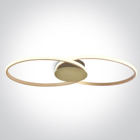 MER 3 lampa sufitowa champagne (63154C/CH/W) - One Light