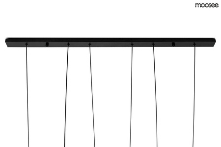 MOOSEE lampa wisząca ATLAS 3 czarna (MSE010100280) - Moosee