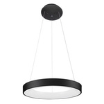 Lampa Wisząca Giulia (5304-840RP-BK-4) - Italux