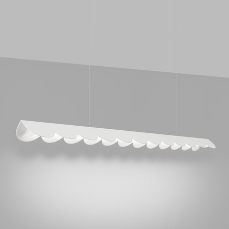 Lampa wisząca BISCUIT biała LED 4000K (TH.533) - Thoro Lighting