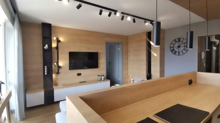 Oprawa sufitowa EYE SPOT BLACK VI listwa (6611) Nowodvorski