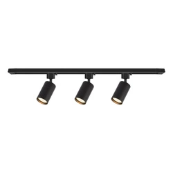 Zestaw Oprawa Tiger Track Czarny 3xGU10 1m (ML2126) - Milagro