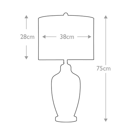 Lampa stołowa Nicolls (QZ-NICOLLS) - Elstead Lighting