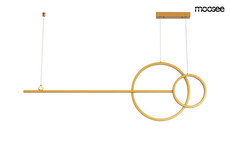 MOOSEE lampa wisząca RAGE złota (MSE1501100555) - Moosee