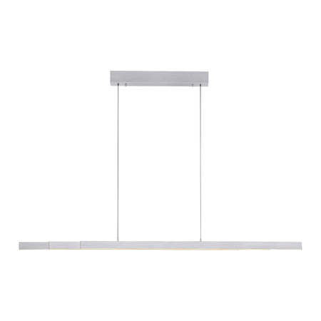 Rozsuwana i regulowana lampa wisząca ADRIANA COMFORT LIFT SREBRNY (2598-95) - Paul Neuhaus