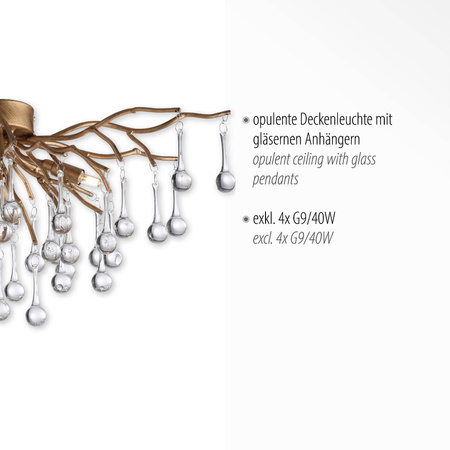 Lampa sufitowa ICICLE 60 cm (8090-11) - Paul Neuhaus