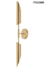 MOOSEE lampa ścienna LOCCA złota (MSE010400225) - Moosee