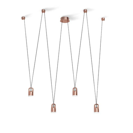 Lampa Wisząca BAG Kol. Złoty (0053.32.OR) - Vivida