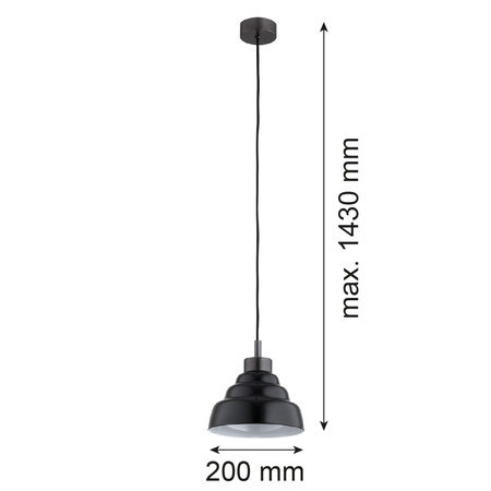 Pojedyncza lampa wisząca  VENTURA (8775) - Argon