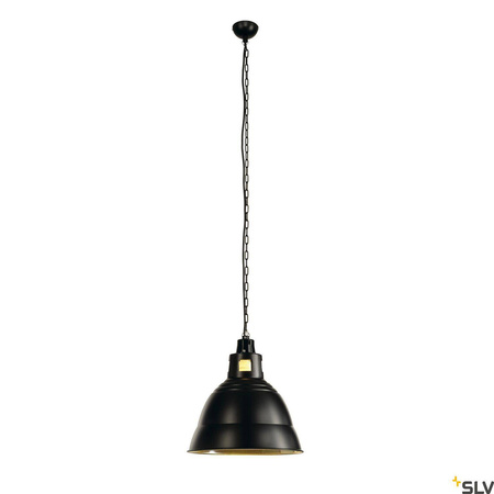 PARA 380, lampa wisząca, A60, czarna, maks. 160W (165359) - SLV