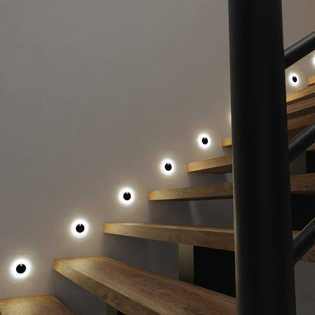 OTI BLACK Barwa Ciepła 3000K 12V z czujnikiem ruchu (EKS6900) - Eko-Light