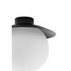 KUUL C czarna lampa sufitowa / plafon z podwyższoną szczelnością IP44 (KLC120S0) - Ummo