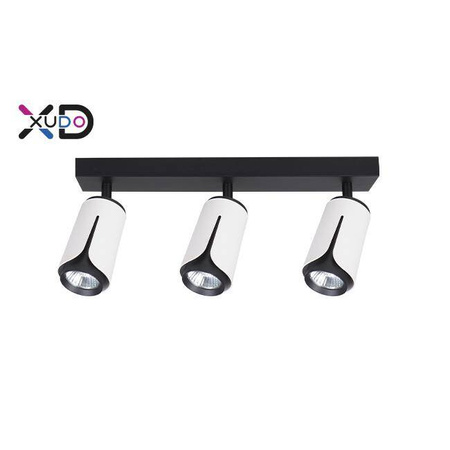 Kinkiet GU10 LED x3 biały+czarny (XD-IK263W) - Xudo