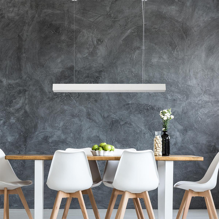 Lampa wisząca Mira L LED CCT Tuya biała (LP-1201/1P L WH Smart) - Light Prestige