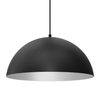 Lampa wisząca BETA BLACK/WHITE Ø 45 cm (MLP8955) - Milagro