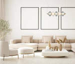 Lampa wisząca Testa (PND-84938-4-BK) - Italux