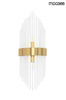 MOOSEE lampa ścienna FLORENS M złota (MSE010400194) - Moosee