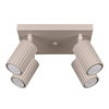 Plafon KARBON 4 taupe (SL.1769) - Sollux Lighting