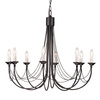 Żyrandol Carisbrooke (CB8-BLACK) - Elstead Lighting