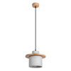 Lampa wisząca MAB beton (SL.1363) - Sollux Lighting