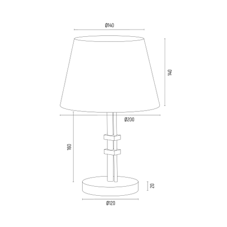 Lampa Stołowa ATRANI (8354) - Argon