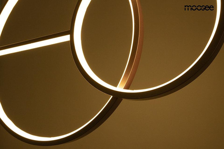 MOOSEE lampa wisząca RAGE złota (MSE1501100555) - Moosee