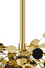 Lampa wisząca MONETE SINGLE złota - metal (JD8653-1.GOLD) - King Home