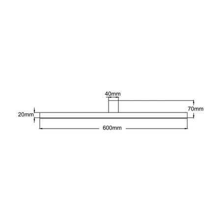 Kinkiet NEVADA L czarny IP44 (LP-778/1W L BK) - Light Prestige