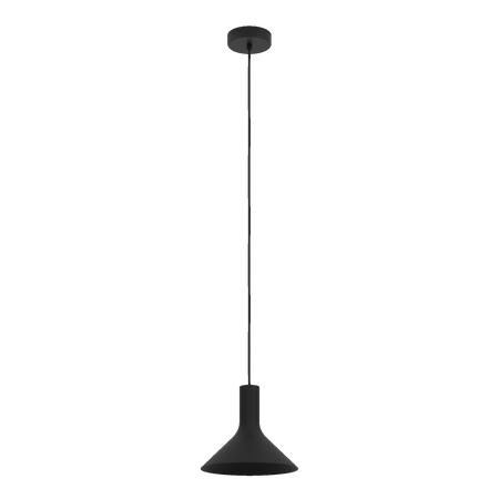 Lampa wisząca MORESCANA czarna (390218) - EGLO