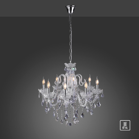GRACIA LAMPA WISZĄCA TRASPARENTNY (3081-00) - Paul Neuhaus