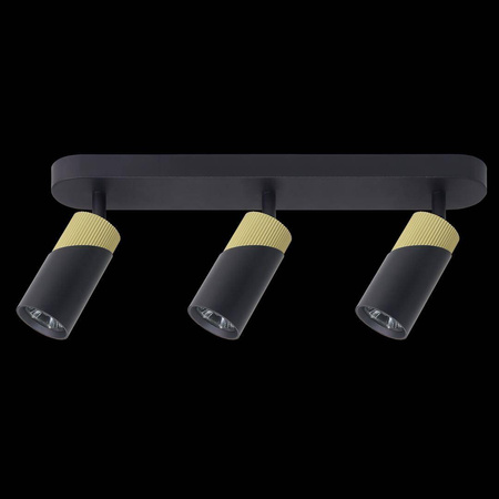 NEO BLACK GOLD SPOT 3xGU10 (ML0282) - Milagro