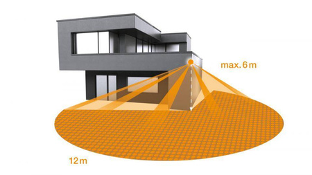 Naświetlacz XLED PRO ONE SENSOR  Max S LED biały, detektor ruchu 240°, projektor aluminiowy, 6116 lm (ST086831) - STEINEL